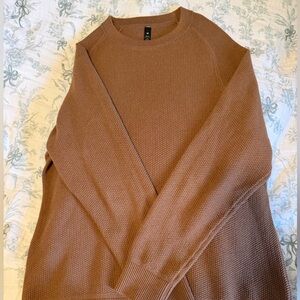 lululemon athletica Brown Crewneck Sweater